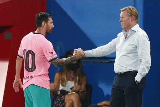 Ronald Koeman Membantah Kabar Bahwa Lionel Messi Sulit dikendalikan